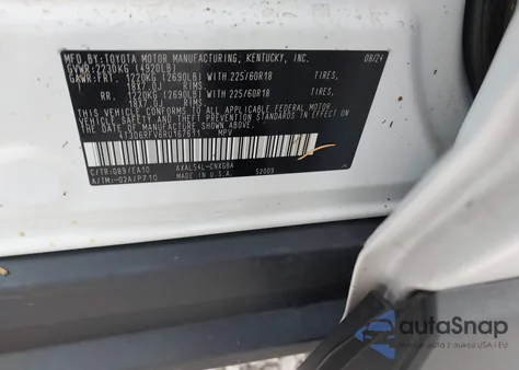 2024 Toyota Rav4 Limited from USA, damaged, VIN 4T3D6RFV6RU167611